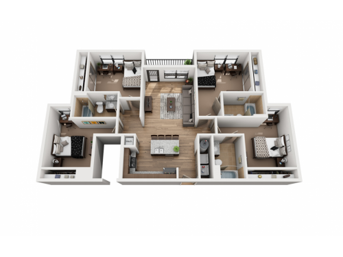 The Standard at Athens Floor Plan Layout
