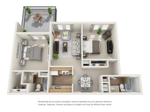 Fairway View Apartments Baton Rouge Floor Plan Layout
