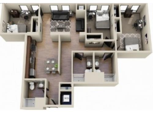 Venue at Dinkytown Minneapolis Floor Plan Layout