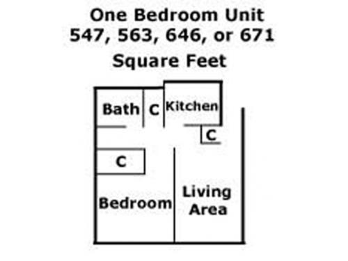 Chateau Student Housing Minneapolis Floor Plan Layout