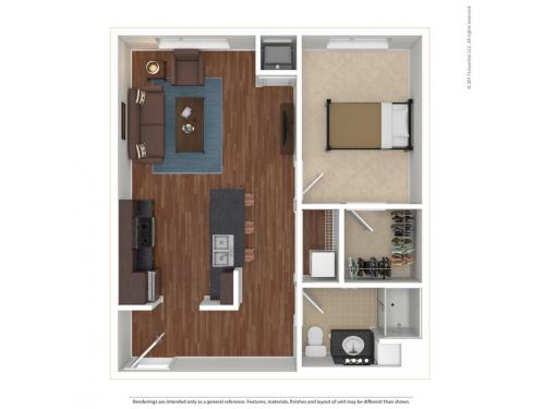 The Edge on Oak Minneapolis Floor Plan Layout