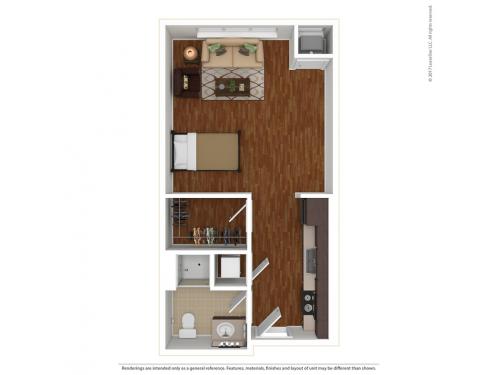 412 Lofts Minneapolis Floor Plan Layout