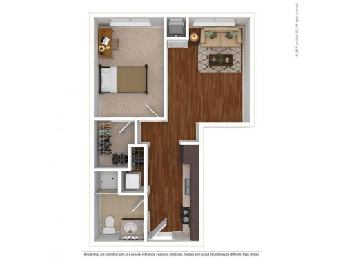 412 Lofts Minneapolis Floor Plan Layout