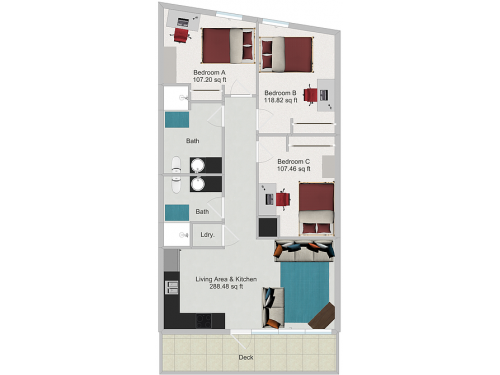 Northstar Minneapolis Floor Plan Layout