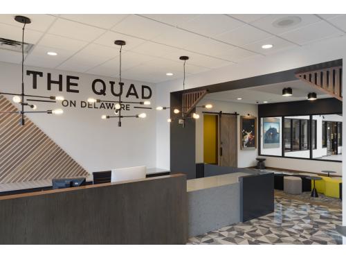 The Quad on Delaware Minneapolis Exterior and Clubhouse
