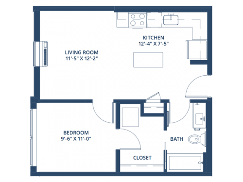 Archer Apartments Minneapolis Floor Plan Layout
