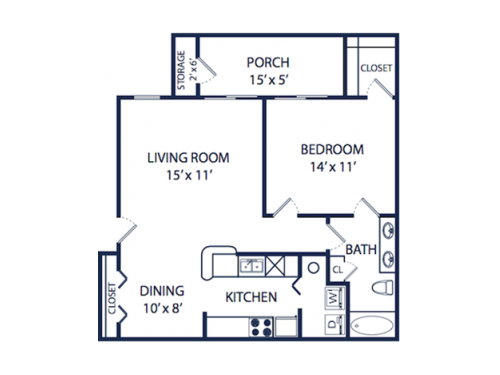 Colonial Grand at University Center Charlotte Floor Plan Layout