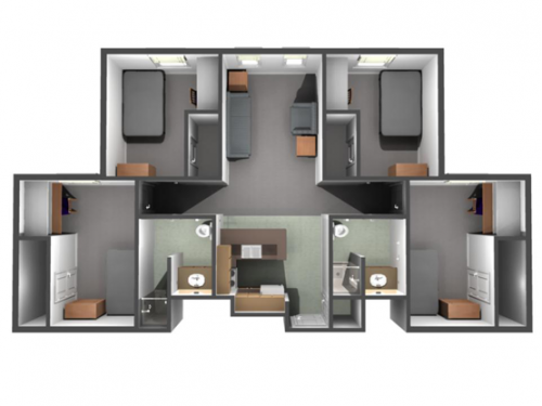 Spring Garden Apartments Greensboro Floor Plan Layout