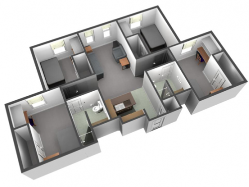 Spring Garden Apartments Greensboro Floor Plan Layout