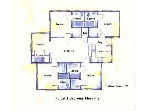 University Meadows Raleigh Floor Plan Layout