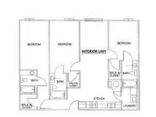 Kerr Crossing Apartments Wilmington Floor Plan Layout