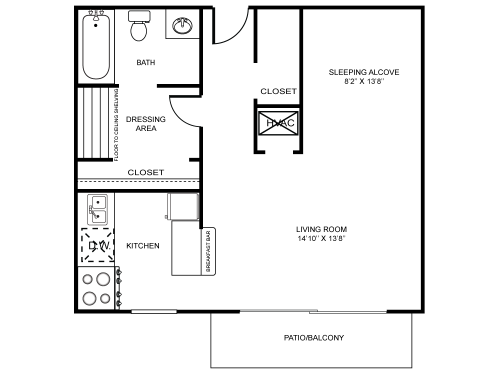 34 North Wilmington Floor Plan Layout