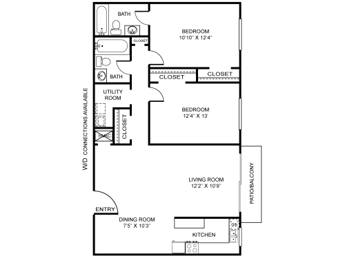 34 North Wilmington Floor Plan Layout