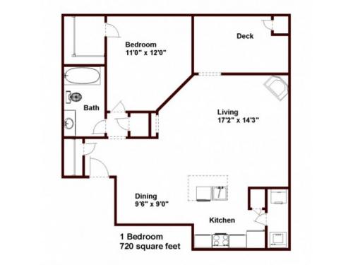 Walden Court Apartments Charlotte Floor Plan Layout