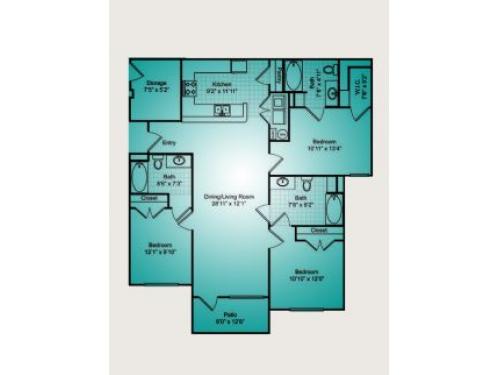 The Reserve at Forest Hills and Annexe at The Reserve Wilmington Floor Plan Layout