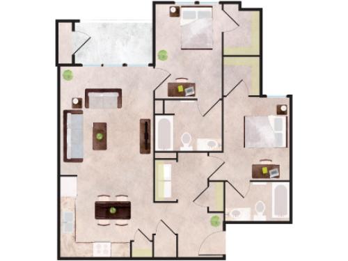 Aspen Charlotte Floor Plan Layout