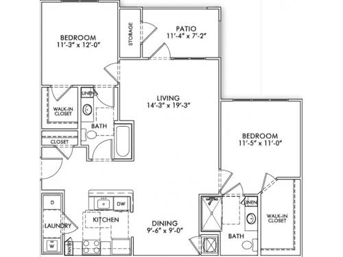 Arwen Vista Charlotte Floor Plan Layout