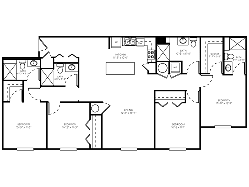 University Crossings Charlotte Floor Plan Layout