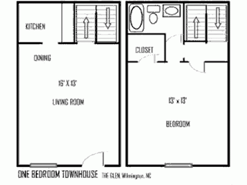 The Glen Wilmington Floor Plan Layout