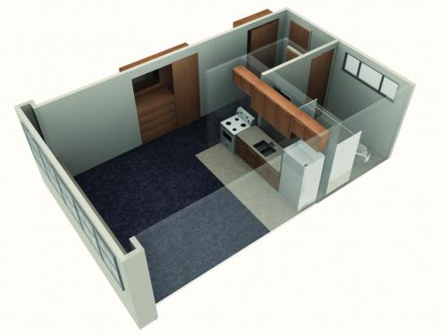 ES King Village Apartments NCSU Housing Raleigh Floor Plan Layout