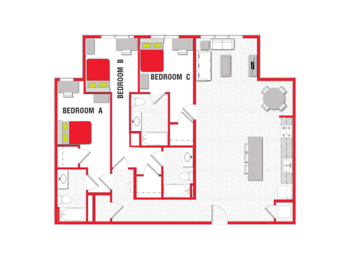 Stanhope Raleigh Floor Plan Layout