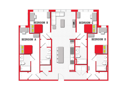 Stanhope Raleigh Floor Plan Layout