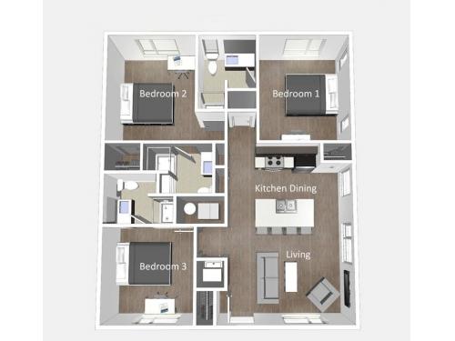 2811 Hillsborough Raleigh Floor Plan Layout