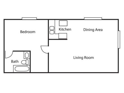 Townhouse Apartments Chapel Hill Floor Plan Layout