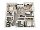 1701 North Chapel Hill Floor Plan Layout