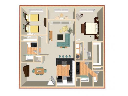 Ascend at 1801 Charlotte Floor Plan Layout
