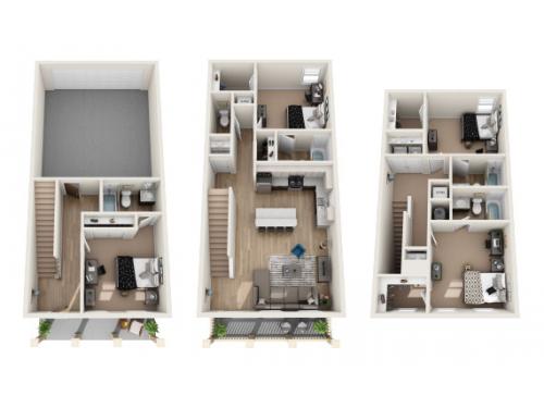 The Station at Raleigh Floor Plan Layout