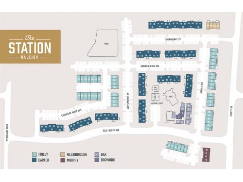 The Station at Raleigh Floor Plan Layout