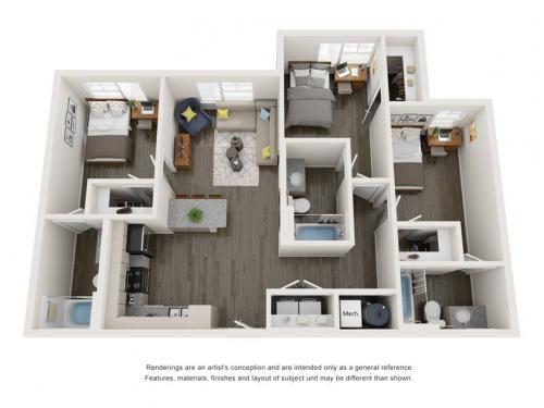 Union Chapel Hill Floor Plan Layout