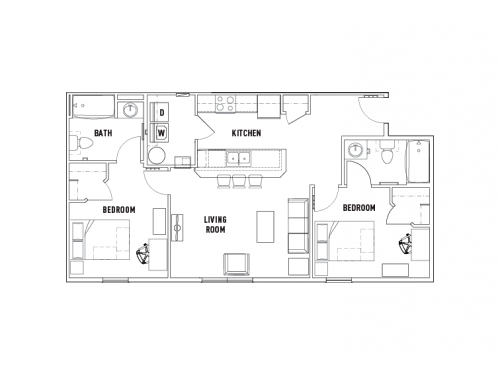 University Edge Kent Floor Plan Layout