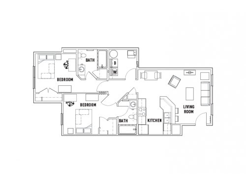 University Edge Kent Floor Plan Layout