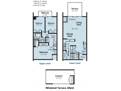 Whitehall Terrace Kent Floor Plan Layout