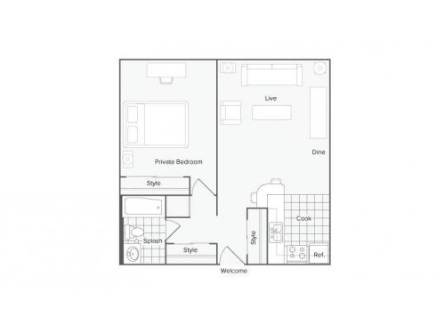 The Social Knoxville Floor Plan Layout