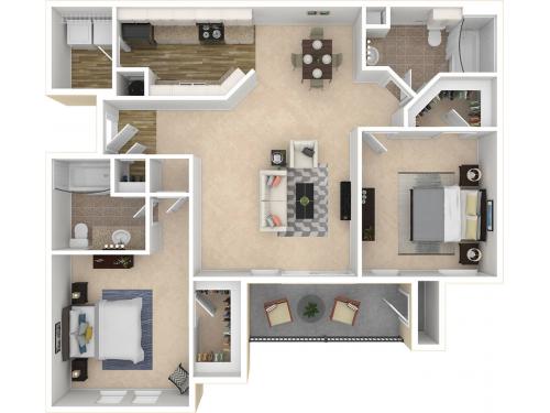 Society 865 Knoxville Floor Plan Layout