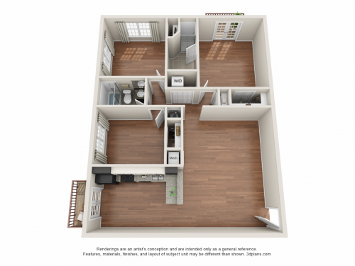 The Commons on Bridge Knoxville Floor Plan Layout