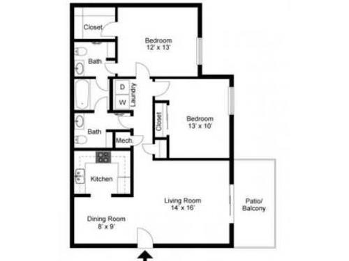 Elevation Knoxville Floor Plan Layout