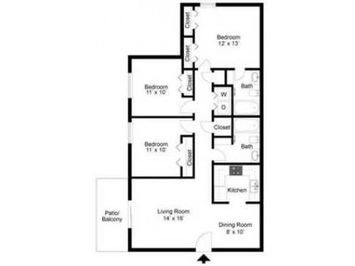 Elevation Knoxville Floor Plan Layout