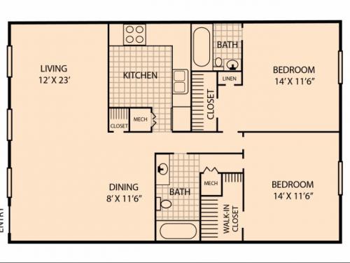 Highland Terrace Knoxville Floor Plan Layout