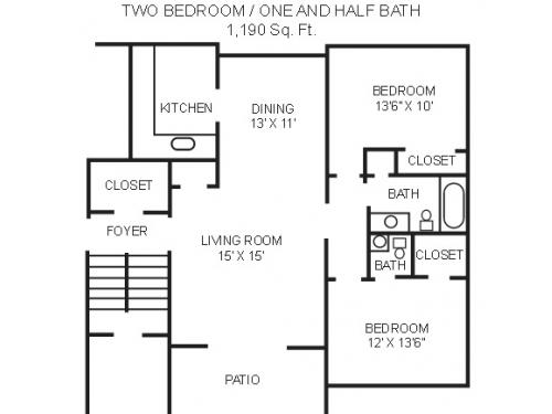 West Towne Manor Knoxville Floor Plan Layout