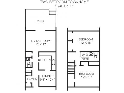 West Towne Manor Knoxville Floor Plan Layout