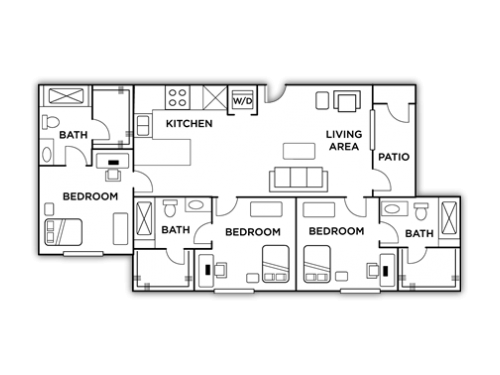 The Heights Knoxville Floor Plan Layout