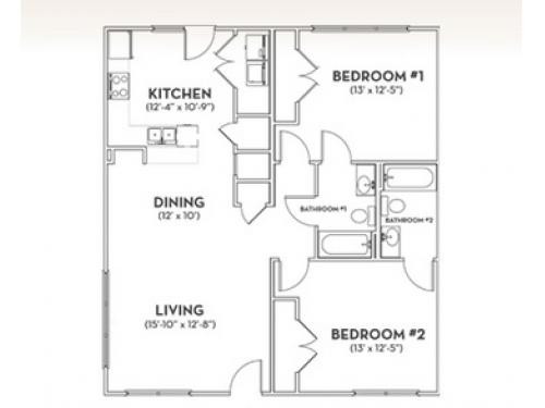 The Woodlands of Knoxville Floor Plan Layout