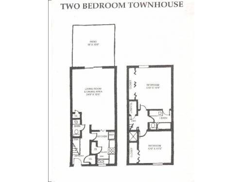 Deane Hill Apartments Knoxville Floor Plan Layout