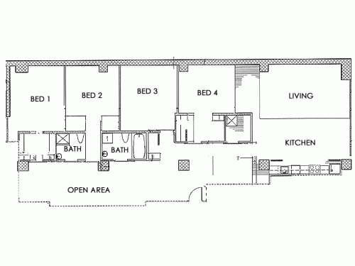 Sterchi Lofts Knoxville Floor Plan Layout