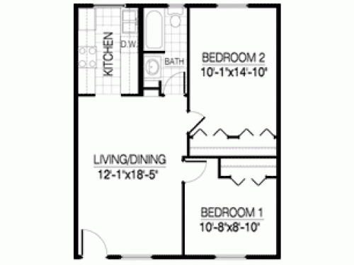 Highland Avenue Apartments Knoxville Floor Plan Layout