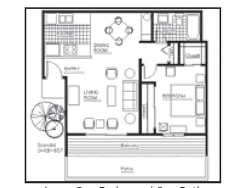 Scandia Apartments College Station Floor Plan Layout